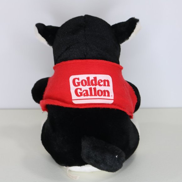 Vintage Logo Bear Golden Gallon Cow Fresh From Moo to You Plush Stuffed Animal - Picture 4 of 13
